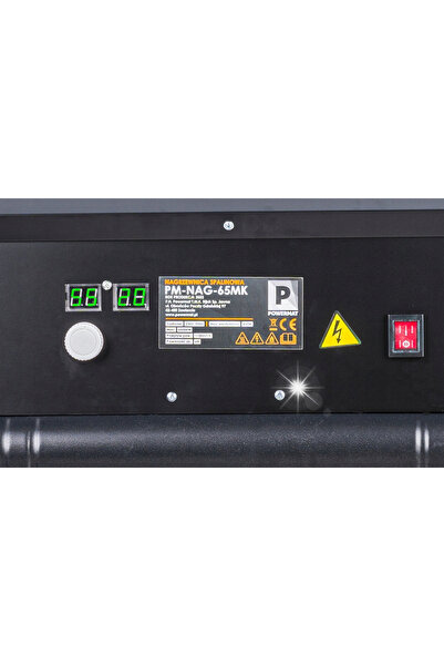 Powermat SOARĂ CU ULEI 65 KW CU COȘ DE FUM, SUFLANTĂ CU AER + TERMOSTAT LCD