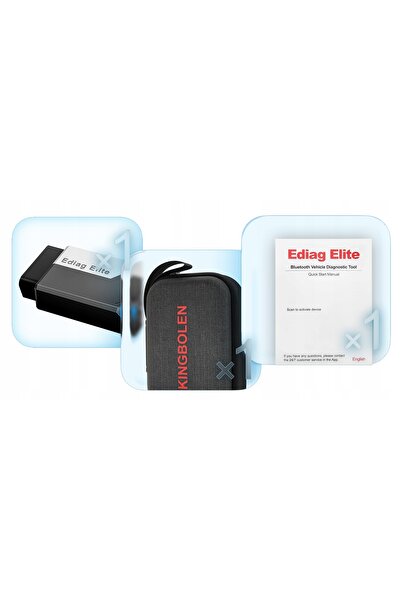 KİNGBOLEN OBD2 TESTER EDIAG ELITE THINKDIAG OBD J.PL