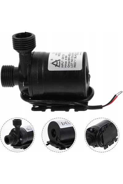 NO BRAND Pompă de recirculare a apei calde DC 24V 22W 800l/h G1/2 țoli Silenț...