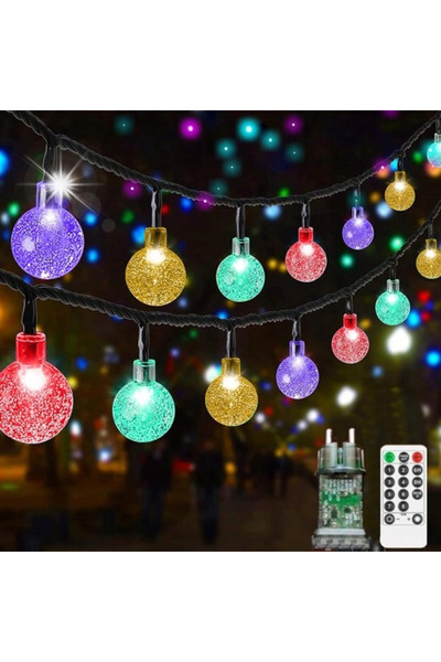 BotCase Lumini LED 15m 50 Diode - Colorate, Telecomandă, Ștecher EU BOTC
