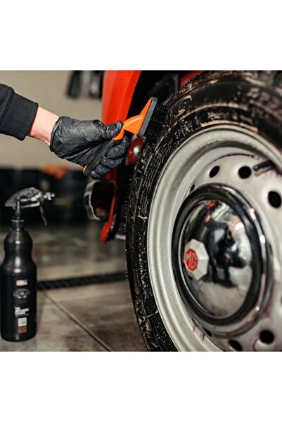 NO BRAND ADBL TIRE BRUSH perie durabilă pentru curățarea anvelopelor și a ște...