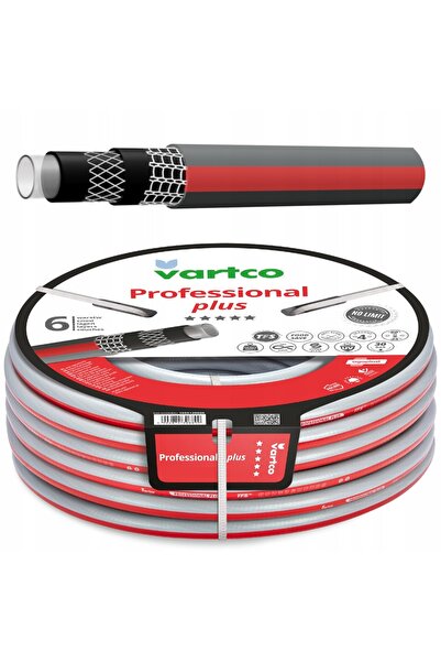 Vartco Furtun de grădină fără îndoire PROFESSIONAL PLUS TFS 3/4 " 20m 6 STRATURI