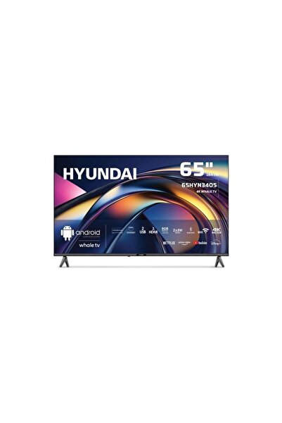 Hyundai 65HYN3405 4K Ultra Hd 65" 165 Ekran Uydu Alıcılı Smart LED Tv
