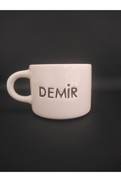 Zümrüdüanka Seramik Handmade Ceramic Mug Personalized with Men's Names