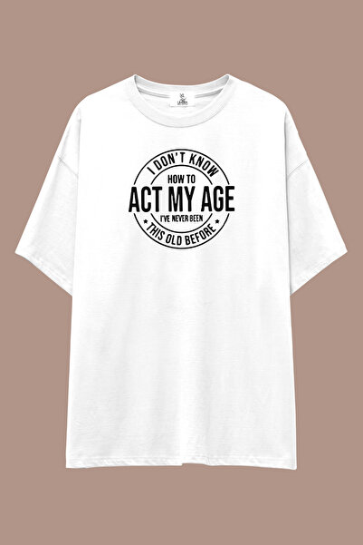 UmbraWear I Am Not Old Series Loose Fit T-Shirt |   Unisex 100% Cotton Black ...