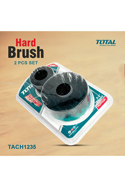 Generic Hard Bristle Brush Set 2pcs TACH1235 2in & 3.5in Drill Cleaning Brush...