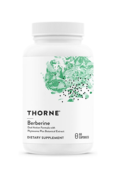 Thorne Herbal, Berberine - Dual Action Formula with Phytosome Plus Botanical ...