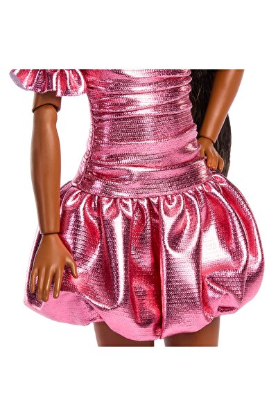 Barbie ACCESORII PENTRU SETUL DE COLECȚIE DE MODĂ LALKA BRUNETKA, STIL LUXOS