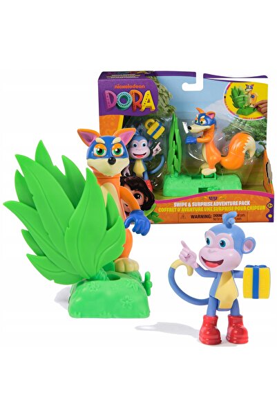 DORADREAMDEKO Dora cunoaște lumea: Set de aventură cu figurine Butek și Swipe...