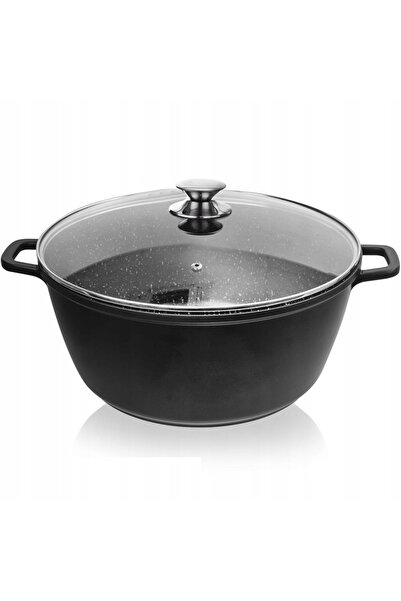 Orionis Vas de granit ORION GRANDE, mare, 32 cm, 9,7 L, pentru cuptor cu indu...