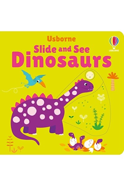Usborne Slide And See Dinosaurs - Fiona Watt