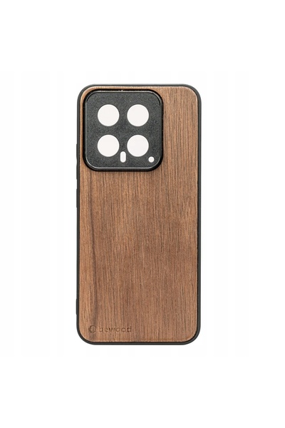 BewooDesign Husă din lemn Bewood pentru Xiaomi 14, Nucă americană