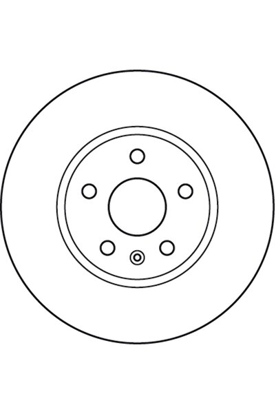 TRWELD Disc de frână TRW AUTOMOTIVE DF4996S