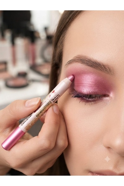 madam shushu Dv Wide Size Metallic Eyeliner (Pencil Can Be Sharpened with a S...