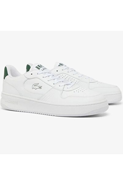 Lacoste L001 Set Genuine Leather Men's White Sneakers
