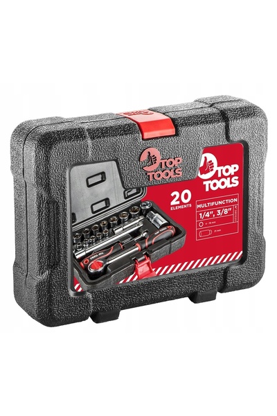 NO BRAND Set de chei tubulare TOP TOOLS 38D520 (20 de piese)