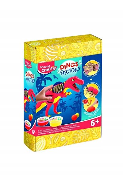 NO BRAND Plastilină MAPED CREATIV Dinozaur Factory 907210
