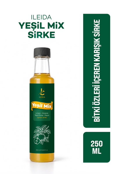 İLEİDA Yeşil Mix Sirke 250ml