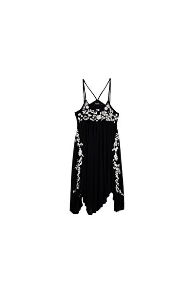 Desigual Rochie de vară pentru femei 26SWVK42 Negru