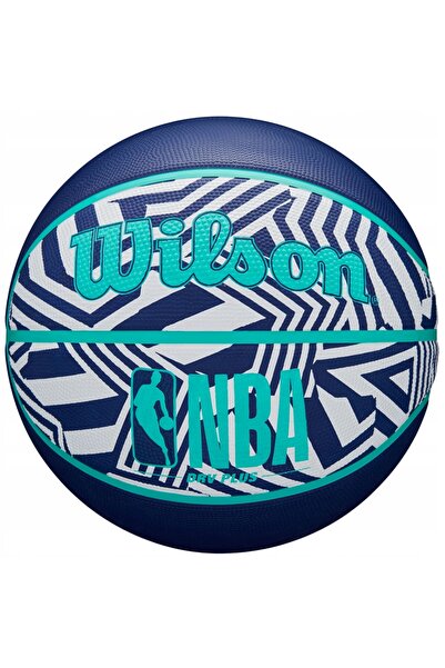 NO BRAND Minge de baschet WILSON NBA DRV PLUS DAZZLE CAMO BSKT INDIGO (Mărime...