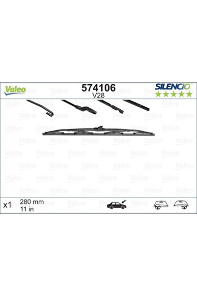 VALEO Silencio wiper 280 mm