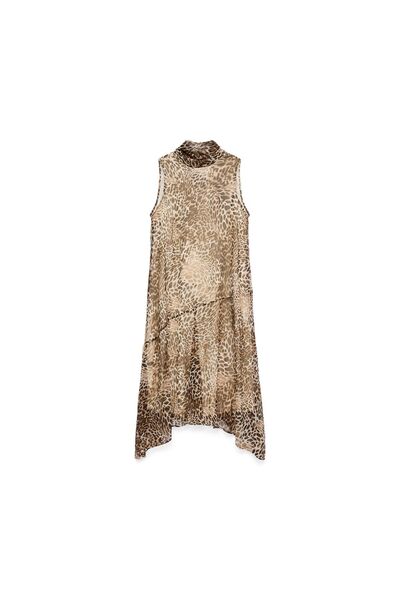 Vero Moda Γυναικείο Καλοκαιρινό Φόρεμα 10345453 Μπεζ