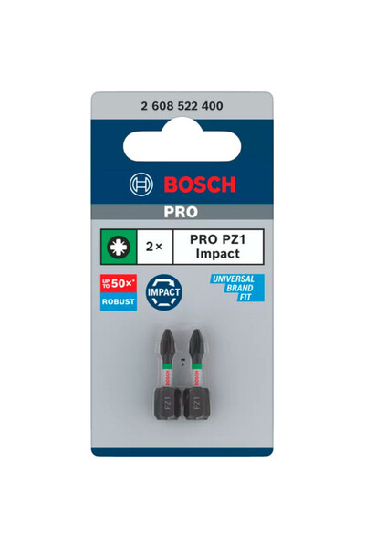 Bosch PRO Σετ 2 μπιτς Impact PZ2 25 χιλ.
