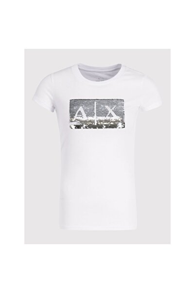 Armani Exchange Tricou de damă 8NYTDL YJ73Z Alb