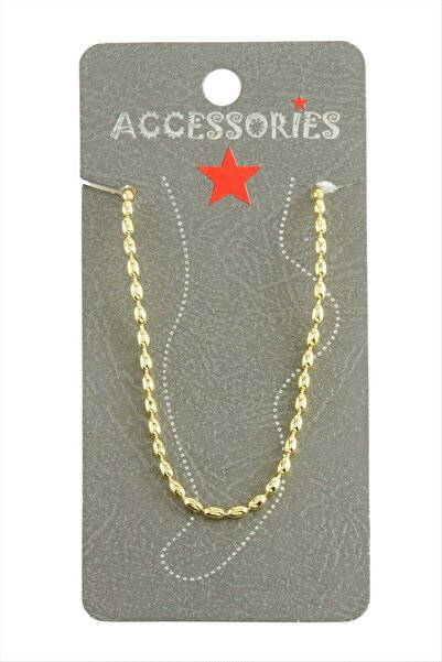 Generic Brand Oval Luxury Steel Anklet
