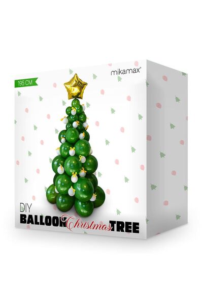 OEM DIY Balloon Christmas Tree – DIY Χριστουγεννιάτικο Δέντρο Μπαλόνια – Δημι...