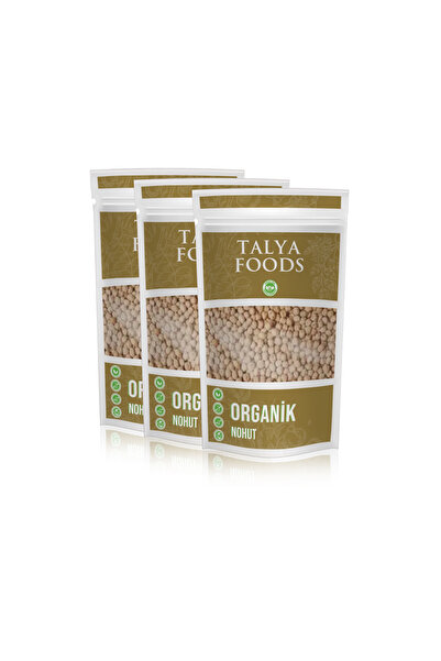 tms talya foods Talya Foods Glutensiz Organik Nohut 3x 500g