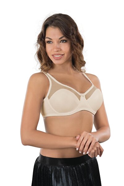 Emay İç Giyim Ten Mi Emay 169 B Basic Underwire Gathering Bra