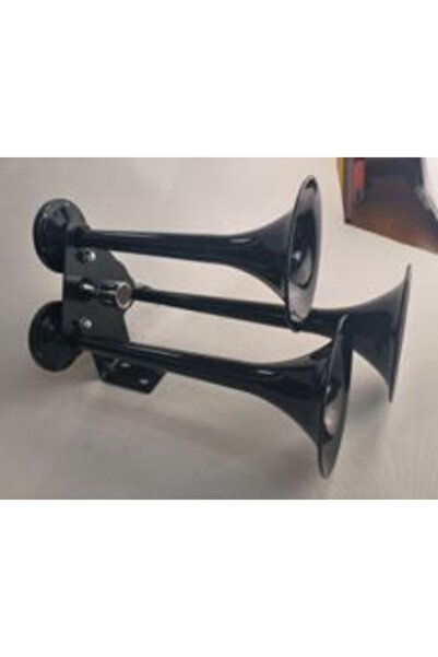 akusan Claxon (12/24v, Metal, Dublu)