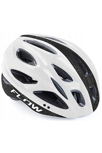 Author Cască de ciclism Flow X9 Alb-negru MTB (mărimea M)