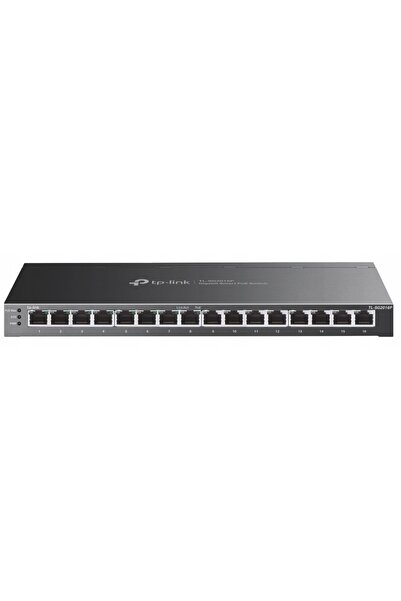 NO BRAND Switch TP-LINK TL-SG2016P Gigabit Ethernet, 16 porturi, Funcție PoE