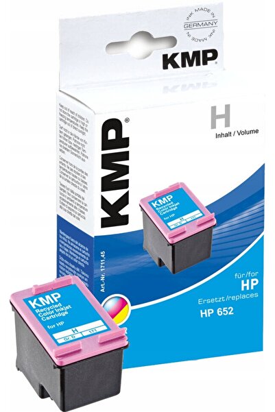 NO BRAND Cerneală KMP pentru HP 652 F6V25AE Negru P0652, 652BK