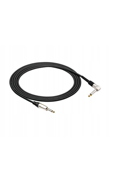 NO BRAND Cablu BLACKBIRD BBIC45K Jack 6.3 mm unghiular - Jack 6.3 mm 4.5 m