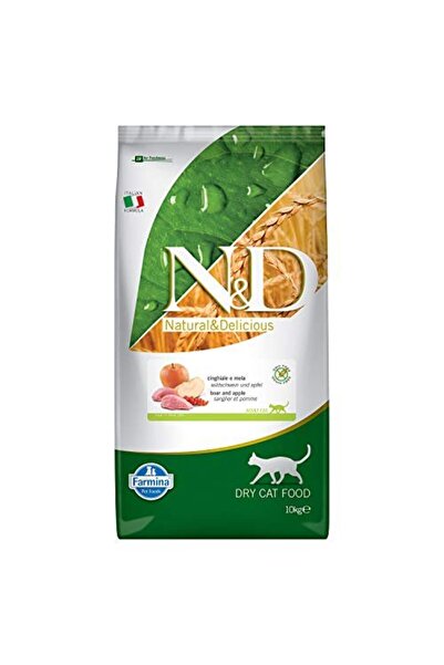 NO BRAND Hrană pentru pisici Farmina Prime Dzik cu Măr 10 kg