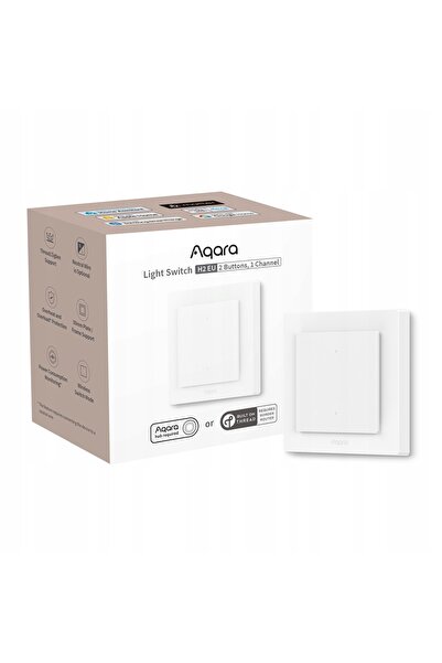 NO BRAND Comutator inteligent AQARA Light Switch H2 EU WS-K07D