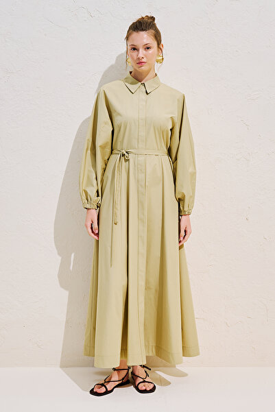 Manuka Edith Gomlek Dress Adaçayi