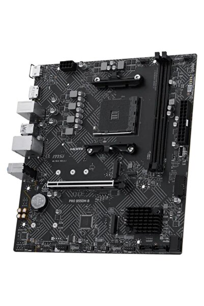 MSI PRO B550M-B Motherboard, AMD B550, AM4, mATX