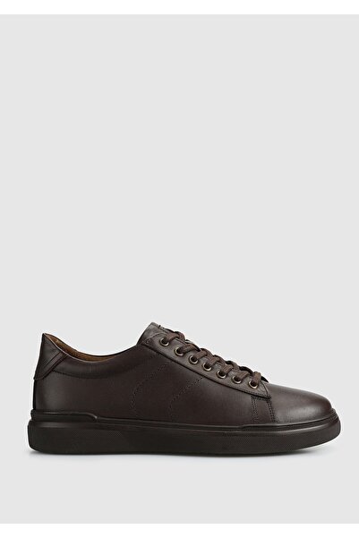 Provoq Brown Leather Men's Shoes