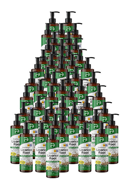 PYRON 55 قطعة لوشن جذور العرقسوس 500 مل