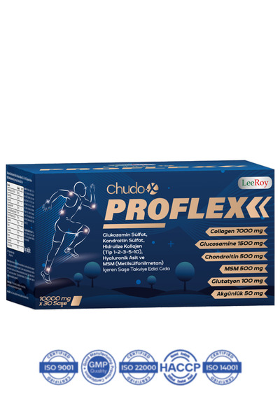 LeeRoy Chudo-X ProFlex Glukozamin Sülfat, Kondroitin Sülfat, Hidrolize Kollaj...