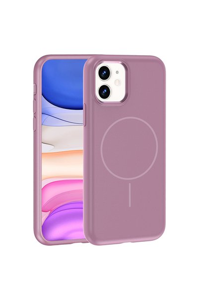 BUTAM BİLİŞİM iPhone 11 Case Slim with Magsafe Ring Camera Raised Silicone Butam