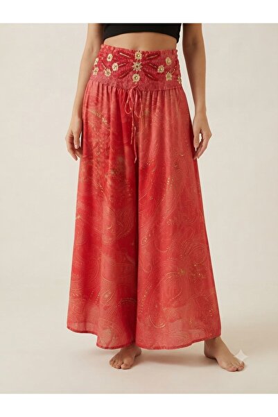 Harem HİNT İPEĞİ YARASA PAÇA PANTOLON