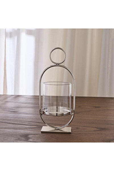 Generic Nouf Metal Pillar Candleholder - 35 cm