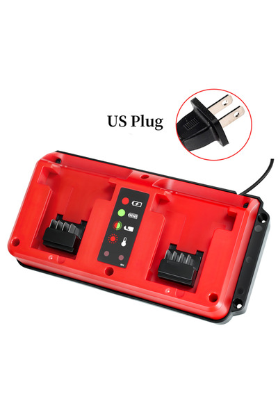 Choice US Plug 90W Battery Charger Replacement for Milwaukee 18V Lithium Batt...
