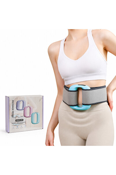 Andera Inel masaj cu vibratii, tonifiere si modelare talie abdomen spate coap...