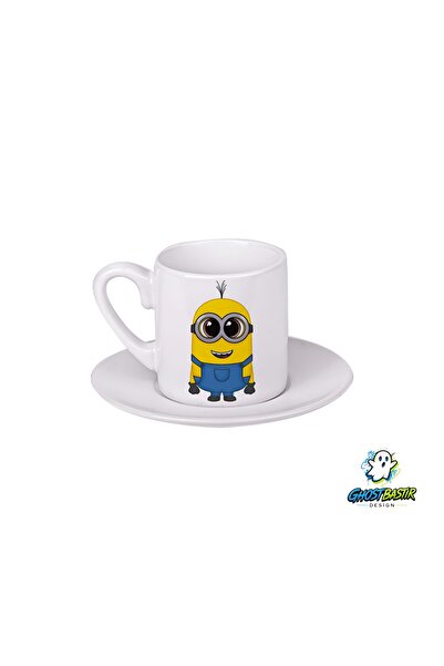 Ghostbastır Design Minions Turkish Coffee Cup 0151